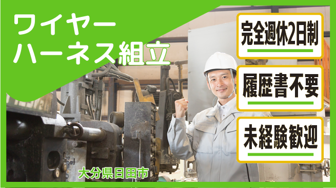 株式会社綜合キャリアオプション 【ワイヤーハーネス組立】成長企業で働くの工場求人・派遣情報 | ジョバディ工場