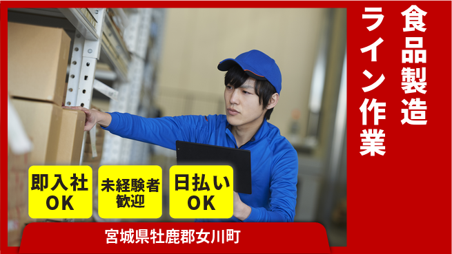 東洋ワーク株式会社 簡単＆安心の職場環境【食品製造ライン作業】の工場求人・派遣情報 | ジョバディ工場