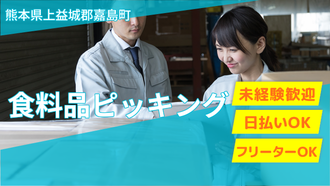 株式会社日本ケイテム 【食料品ピッキング】12199の工場求人・派遣情報 | ジョバディ工場