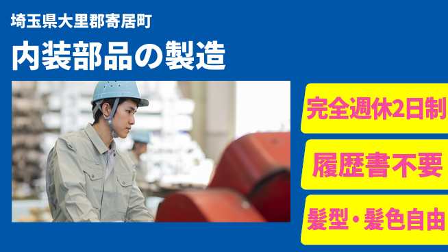 株式会社綜合キャリアオプション 【内装部品の製造】の工場求人・派遣情報 | ジョバディ工場