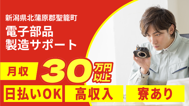 東洋ワーク株式会社 清潔な職場で安心！【電子部品製造サポート】の工場求人・派遣情報 | ジョバディ工場