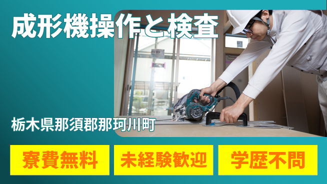 日研トータルソーシング株式会社　製造事業部 安心サポート！【成形機操作と検査】の工場求人・派遣情報 | ジョバディ工場