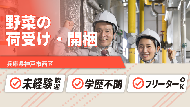 ＵＴエージェント株式会社 初心者OK【野菜の荷受け・開梱】の工場求人・派遣情報 | ジョバディ工場