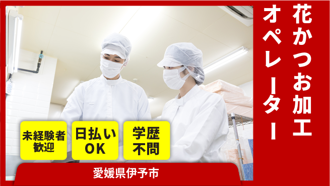 株式会社ワールドインテック 環境良好【花かつお加工オペレーター】の工場求人・派遣情報 | ジョバディ工場