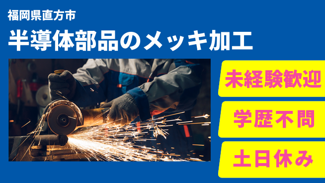 パーソルファクトリーパートナーズ株式会社 【半導体部品のメッキ加工】の工場求人・派遣情報 | ジョバディ工場