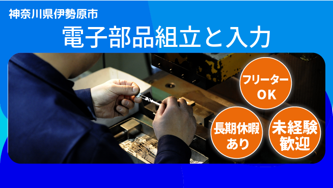 パーソルファクトリーパートナーズ株式会社 【電子部品組立と入力】の工場求人・派遣情報 | ジョバディ工場