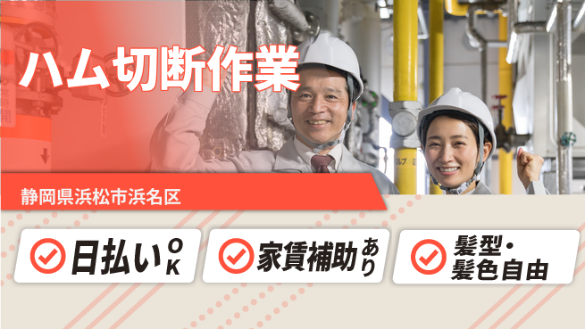 株式会社綜合キャリアオプション 安心の週休2日【ハム切断作業】の工場求人・派遣情報 | ジョバディ工場