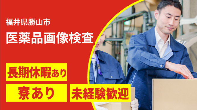 パーソルファクトリーパートナーズ株式会社 働きやすい時間帯【医薬品画像検査】の工場求人・派遣情報 | ジョバディ工場