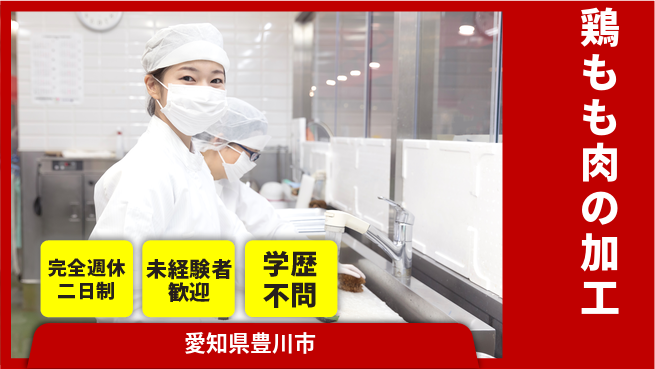 株式会社マリアキャスト 【鶏もも肉の加工】の工場求人・派遣情報 | ジョバディ工場