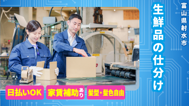 株式会社綜合キャリアオプション 安心の週休二日【生鮮品の仕分け】の工場求人・派遣情報 | ジョバディ工場