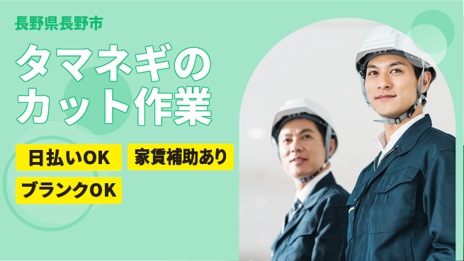 株式会社綜合キャリアオプション ワークライフ充実完全週休2日制【タマネギのカット作業】ワークライフ充実の工場求人・派遣情報 | ジョバディ工場