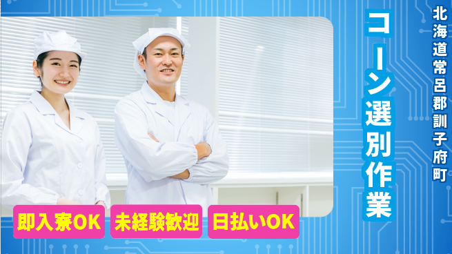 東洋ワーク株式会社 【コーン選別作業】の工場求人・派遣情報 | ジョバディ工場
