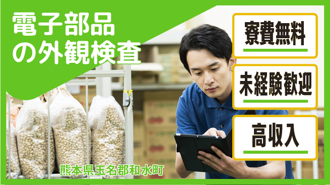 パーソルファクトリーパートナーズ株式会社 寮費無料【電子部品の外観検査】の工場求人・派遣情報 | ジョバディ工場