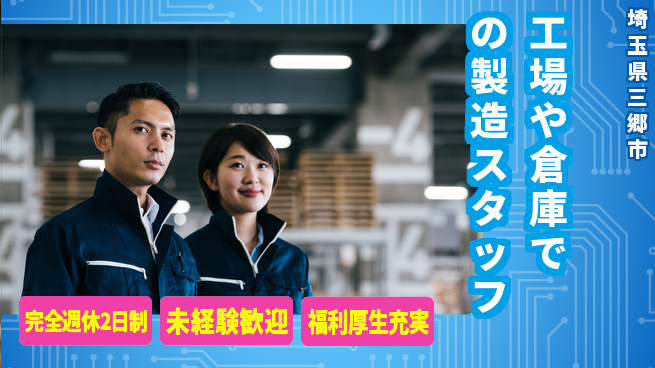 株式会社テクノ・サービス 【工場や倉庫での製造スタッフ】土日祝休の工場求人・派遣情報 | ジョバディ工場