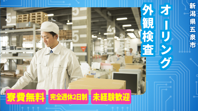 株式会社BREXA Next 【オーリング外観検査】の工場求人・派遣情報 | ジョバディ工場