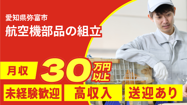 ディーピーティー株式会社 安心の昼勤務【航空機部品の組立】の工場求人・派遣情報 | ジョバディ工場