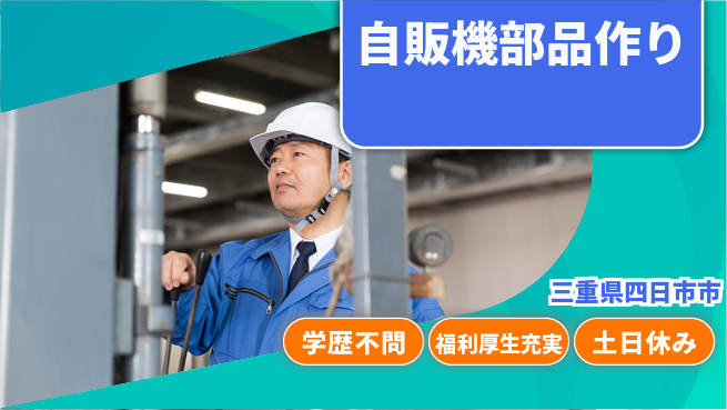 エヌエス・テック株式会社 シンプル作業【自販機部品作り】の工場求人・派遣情報 | ジョバディ工場