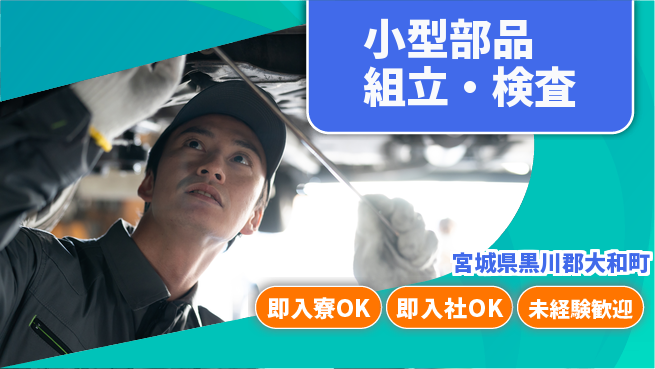 東洋ワーク株式会社 安心の研修【小型部品組立・検査】の工場求人・派遣情報 | ジョバディ工場