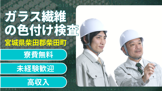日研トータルソーシング株式会社　製造事業部 【ガラス繊維の色付け検査】の工場求人・派遣情報 | ジョバディ工場