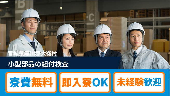 東洋ワーク株式会社 【小型部品の組付検査】の工場求人・派遣情報 | ジョバディ工場