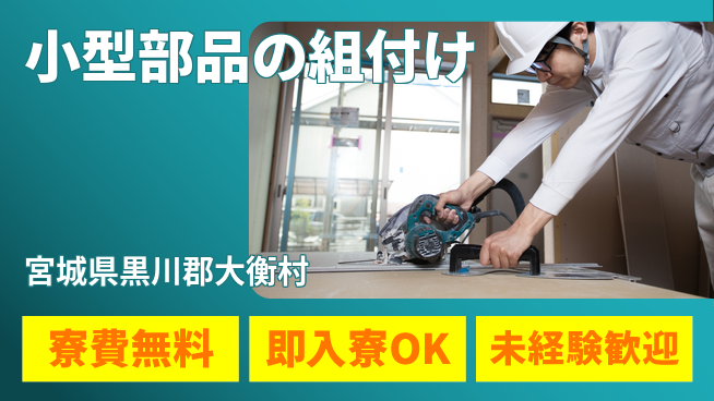 東洋ワーク株式会社 快適環境【小型部品の組付け】の工場求人・派遣情報 | ジョバディ工場