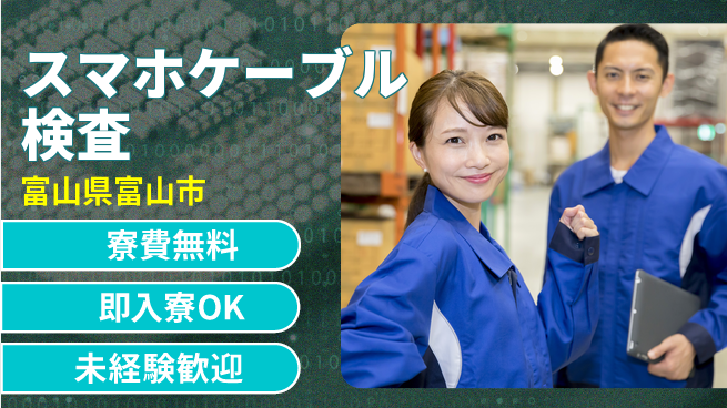 日研トータルソーシング株式会社　製造事業部 安心サポート【スマホケーブル検査】の工場求人・派遣情報 | ジョバディ工場