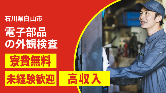 日研トータルソーシング株式会社　製造事業部 【電子部品の外観検査】の工場求人・派遣情報 | ジョバディ工場