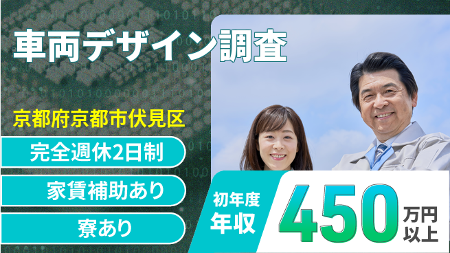 nmsエンジニアリング株式会社 【車両デザイン調査】残業少なめの工場求人・派遣情報 | ジョバディ工場