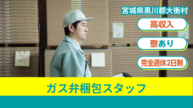 株式会社綜合キャリアオプション 【ガス弁梱包スタッフ】の工場求人・派遣情報 | ジョバディ工場