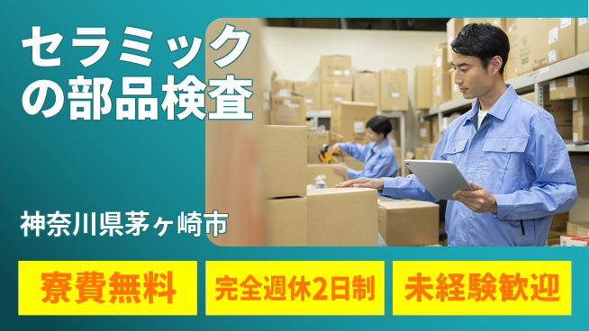 株式会社BREXA Next 【セラミックの部品検査】の工場求人・派遣情報 | ジョバディ工場