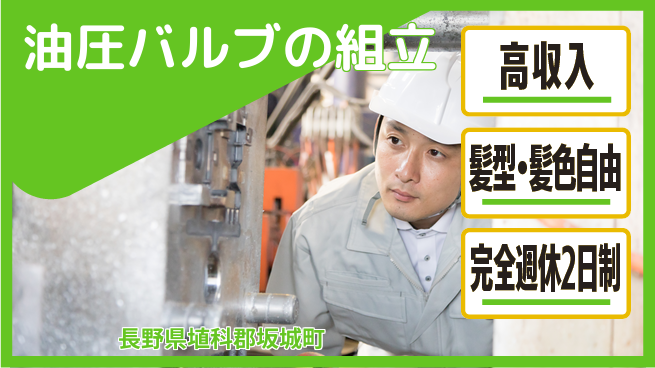 株式会社綜合キャリアオプション 油圧バルブの組立の工場求人・派遣情報 | ジョバディ工場