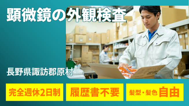 株式会社綜合キャリアオプション 顕微鏡の外観検査の工場求人・派遣情報 | ジョバディ工場