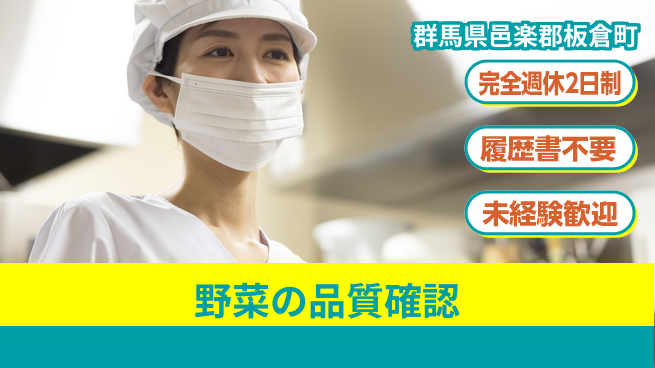 株式会社綜合キャリアオプション ゆとりの週休【野菜の品質確認】の工場求人・派遣情報 | ジョバディ工場