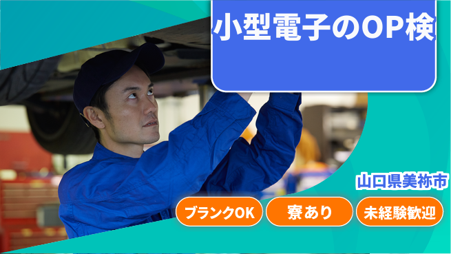 日研トータルソーシング株式会社　製造事業部 【小型電子のOP検】の工場求人・派遣情報 | ジョバディ工場