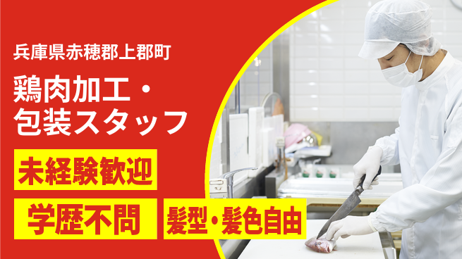 ＵＴエージェント株式会社 【鶏肉加工・包装スタッフ】の工場求人・派遣情報 | ジョバディ工場