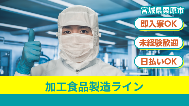 東洋ワーク株式会社 【加工食品製造ライン】の工場求人・派遣情報 | ジョバディ工場