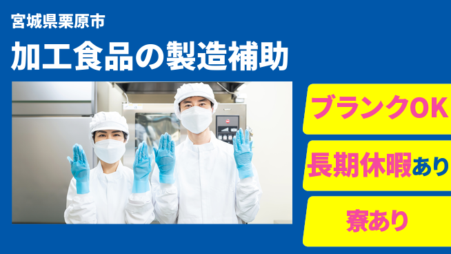 東洋ワーク株式会社 【加工食品の製造補助】の工場求人・派遣情報 | ジョバディ工場
