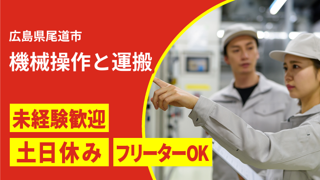 株式会社ウィルオブ・ワーク 安心の昼勤務【機械操作と運搬】の工場求人・派遣情報 | ジョバディ工場